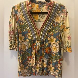 Anthropologie Bl-nk London Stephanie Top | Large | NWOT